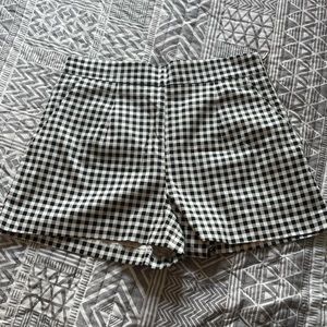 Plaid shorts